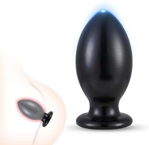 Analplug für Männer Frauen Anfänger,Neu Rugby Analkugeln Buttplug mit Dildo Saugnapf,7 Größen,Anal Plug Anal Dildo Groß Riesen Dildo xxl Anal Beads Butt plug Analspielzeuge,Analdilos Herren (XXL)