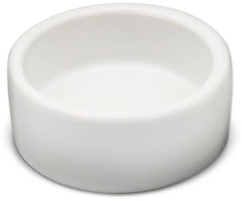 LuckyOpt Ausbruchsichere Reptilienfutterschale, Keramik Kleintierschalen für Eidechse Frosch Schlange Schildkröte Gecko Hamster Futterschale für Anti-Lebensmittel Flucht, Reptilien Wasserschale (M)