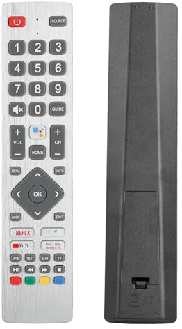 SHWRMC0133 IR fjärrkontroll kompatibel med Sharp Smart TV 24BI6EA 32BI5eEA 40BL2EA 40BN6EA 43BL5EA ersättningskontroll (ingen röstfunktion)