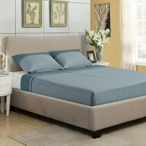 Jenny Sesal Set completo letto in Flanella Anti-Pilling - Auren Singolo, una piazza e mezza e matrimoniale - Calde e morbide al tatto (Ottanio, Matrimoniale, Spina di pesce)