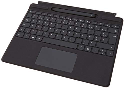 Microsoft Surface clavier Signature Keyboard + Stylet Slim Pen, Noir, compatible Surface Pro X et Pro 8