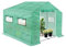 TRMLBE Gewächshaus 3x2x2m 6㎡ Gewächshause Winterfest Zimmergewächshaus HDPE+LDPE+Verzinktes Rohr Anzucht Gewächshaus Balkon Indoor Tomatengewächshaus Green House