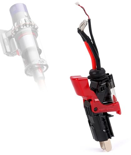 Interruttore rinforzato di montaggio per Dyson V10, SV12, ricambio per aspirapolvere – Power Trigger parti di ricambio interruttore, pulsante di ricambio
