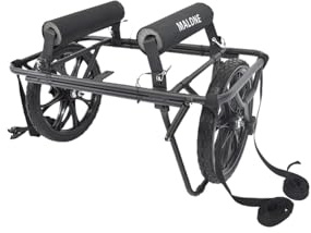 Malone Forge Bunk Style Canoe/Kayak Cart - No-Flat Tires