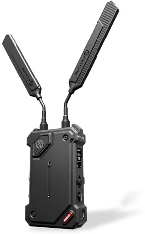 Hollyland Cosmo C2 Trasmettitore e Ricevitore HDMI SDI Wireless, 1000m di Portata 33ms di Latenza 1080p60 5G Seamless Frequency Hopping, NDI UVC RTMP Live Stream, Supporto fino a 2 Trasmettitori (1TX)