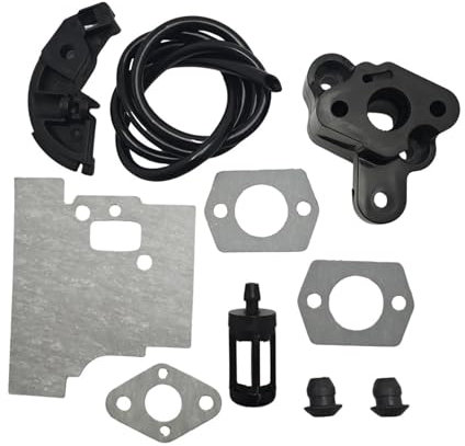 1 jeu de joints de bride de carburateur de collecteur d'admission for Stihl FS75 FS80 FS85, ensemble d'œillets de tuyau de filtre à carburant for débroussailleuse