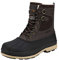 NORTIV 8 Winterschuhe Herren Winterstiefel Warm Gefüttert Schneestiefel Arbeit Stiefel Winter Outdoor Trekking Wander Schuhe,Size 44,Dunkel/Braun/Schwarz,Avenue
