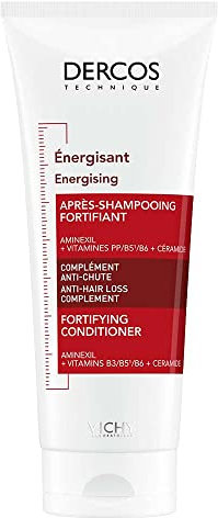 Vichy, Dercos, Energy+, Après-Shampooing Fortifiant, Enrichi en Aminexil, Complément Traitements Anti-Chute, 200ml