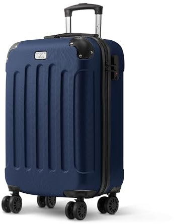 LUGG 20 Inch Suitcase Hard Shell Case 4 Wheel Cabin & Hold Luggage Lightweight ABS Material with TSA Lock Approved for Travel with easyJet, British Airways, RyanAir, Virgin Atlantic, Emirates ect