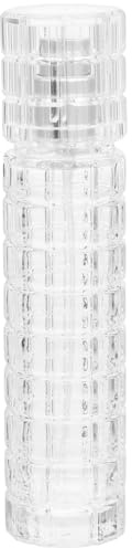 Cabilock Crystal Glass Cocktail Spray Bottle, Refillable Bitters Sprayer with Fine Mist, Transparent Bar Accessory for Absinthe, Martini, Perfume, and Travel Use