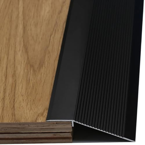 Rampe de seuil en Aluminium, Bande de Transition de Sol, Rampe antidérapante pour Fauteuil Roulant, réducteur de seuil de Sol pour Portes, Scooters, Bagages Robots, flûte de Bordure de Porte d'entrée