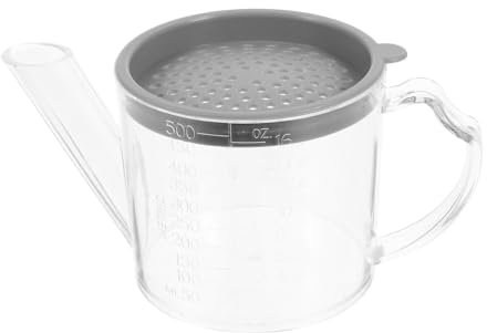 ABOOFAN Contenedor De Aceite Usado Colador De Grasa Almacenamiento Para Aceite Limpio