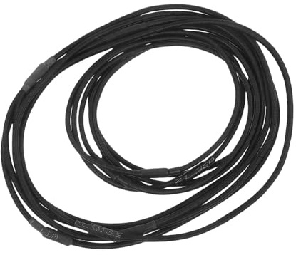 ABOOFAN Fasce Elastiche Antiurto per Microfono, 12 Pezzi Anelli di Gomma Nero, Clip di Supporto Elastiche di Ricambio, Adattatore Microfono per Registrazioni Audio
