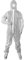 FETEX Overall TYP 40 Polypropylen PP Einweganzug Schutzanzug Maleranzug Einwegoverall (XL)