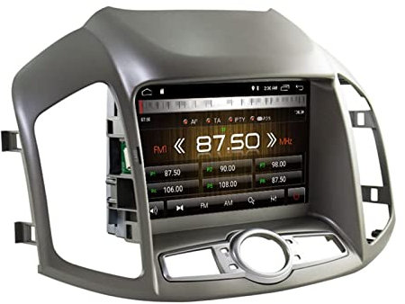 JINFOLI Radio multimedia for coche con navegación GPS, 2 Din, WIFI, DSP, Carplay, Android 11, reproductor de DVD for coche, compatible con Chevrolet, Captiva 2006-2015 Sistema estéreo de audio para au