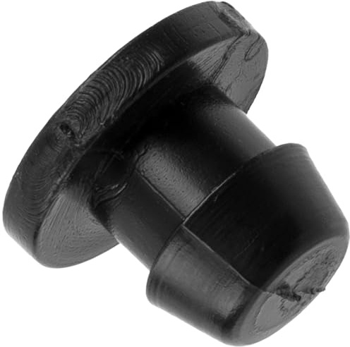 AERZETIX - Juego de 10 tapones de cierre para tubo de riego Ø de orificio 8mm - color negro - tapón obturador para sistema de riego por goteo