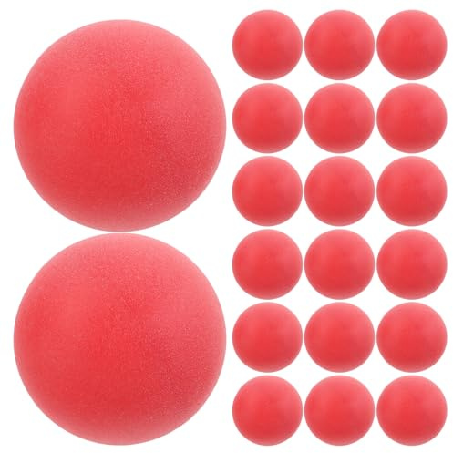 OFFSCH 100 Pelotas de Tenis de Mesa de Colores esmerilados de 40 mm - Pelotas de Pong sin Costuras para decoración de Fiestas de Carnaval, Juegos de lotería, Manualidades, Juguetes para Mascotas,