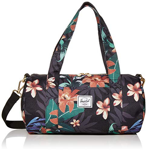 Herschel Sutton Mini Duffel, Sommer Floral Schwarz, Mini 7.0L, Sutton Mini Duffle