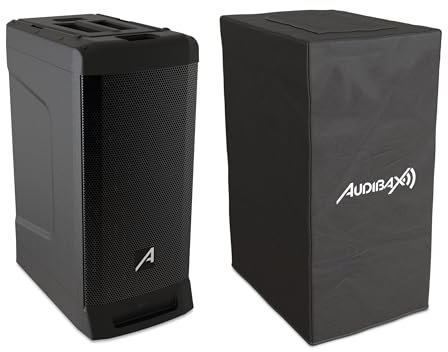 Audibax Detroit 400 BT - Altoparlante Sistema PA - Colonne attive - Potenza 400W - Amplificatore in Classe D - Connessione Ausiliaria e Bluetooth 5.0 - Trasporto Facile con Maniglia Superiore