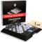 Millennium ChessGenius Elektronisches Schachbrett - Tragbarer KI-Schachtrainer mit Magnetstücken, LCD-Display, einstellbare Fähigkeitsstufen für alle Altersgruppen