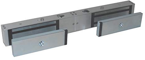 Tesa Assa Abloy CEM600DS0G Cerradura Electromagnética De Sobreponer, Plata, 600 Kg