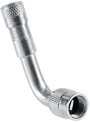 Adaptador de extensión de válvula de neumático de extensión de tubo de neumático de motocicleta de ángulo de 90 grados para adaptador schrader rallonge schrader flexible rallonge schrader válvula