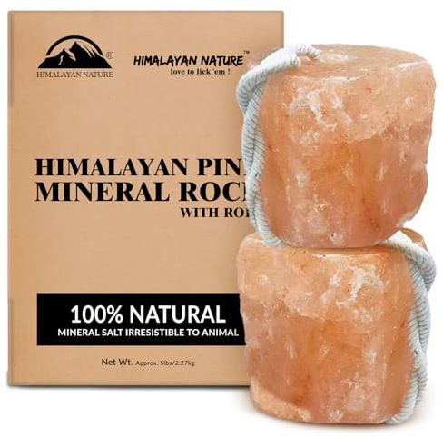 Himalayan Nature Horse Rock Salt, Animal Lick Salt - 8lbs, Elk