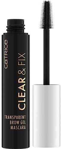 Catrice Clear & Fix Transparent Brow Gel Mascara, Augenbrauengel, Nr. 010, Transparent, langanhaltend, definierend, vegan, ohne Mikroplastikpartikel, Nanopartikel frei, ohne Parfüm, 1er Pack (5ml)