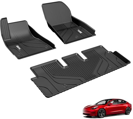 3W Golvmattor för Tesla Model 3 2017-2023