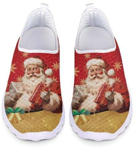 SCRAWLGOD Chaussures de marche en maille respirante et légère pour femme