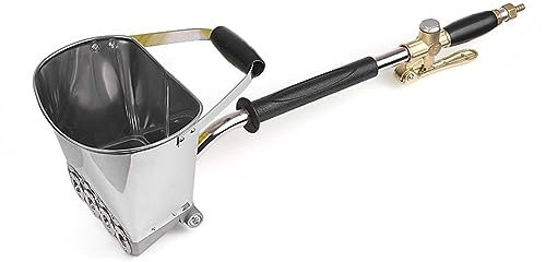 Kruluuvia Mortar Sprayer Plaster Hopper Render Sprayer for Painting Walls Hopper Bucket Gypsum