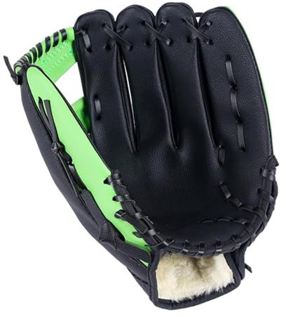 DINSOAVR Baseball Handschuhe Für Teenager Weiche PU Leder Schlaghandschuhe Verdickende Pitcher Softball Handschuhe Catcher Übungshandschuhe