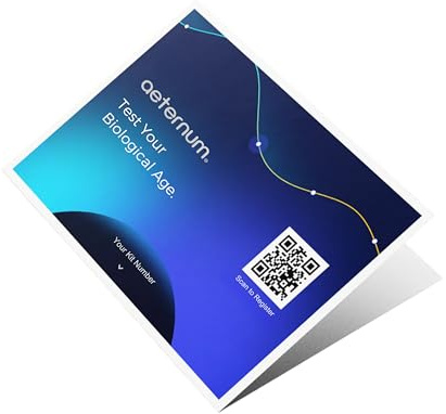 Aeternum Kit per test dell'età biologica del DNA