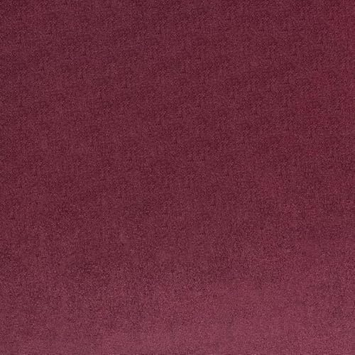 Glass Velvet Stretch Fabric – 150cm Wide,Soft Draping Velvet Material,Perfect for Dressmaking, Upholstery, Curtains, Crafts & Costumes -(Burgundy, 1 Metre)-Discount Fabrics LTD