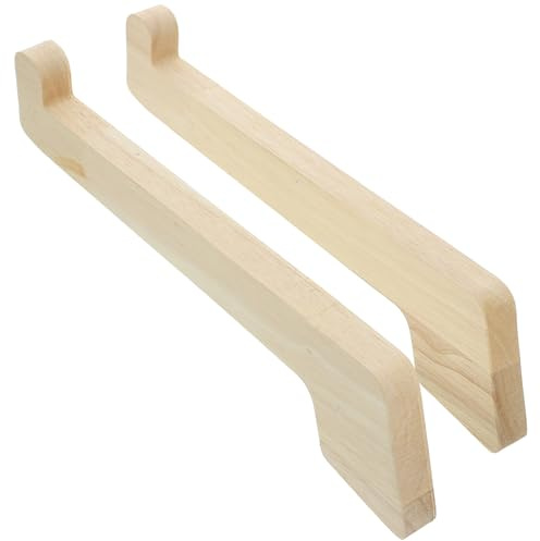ELAYARD Soporte De Ordenador Portátil De Escritorio De Madera Elevador Estable para Oficina y Hogar, Accesorio Liviano para Ventilación y Organización En Mesa, Color Natural Madera