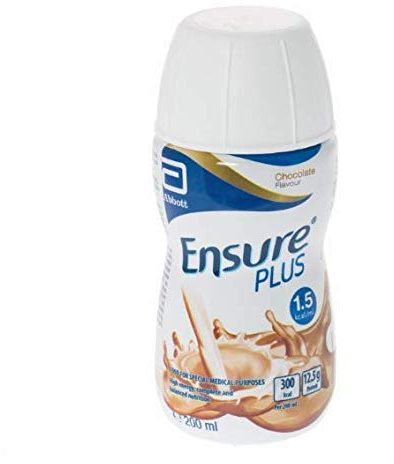 Ensure Plus Chocolate Flavored Nutritional Drink, 200ml (Pack Of 15)