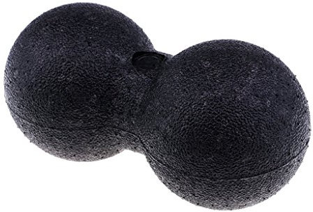 Tenlacum Peanut Massageball Fitness Stachelball Yoga Massage Roller Hand Fuß Rücken Hals Griff Haltbar Ball (12cm)