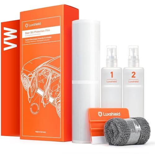 Luxshield Auto Einstiegsleisten Schutz für VW Polo 6 (VI) AW I 2017-2025 - Schutzfolie Autotür Zubehör Zierleisten Lackschutzfolie Transparent