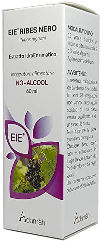 RIBES NERO 60 ml Adamah | EIE Estratto idroenzimatico di Ribes Nero