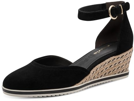 Tamaris klassiska pumps, dam klackskor, svart, 40 EU