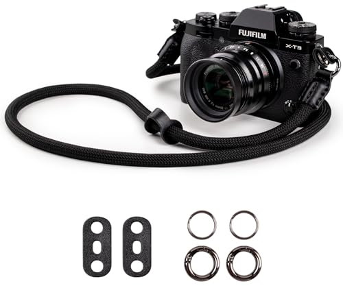 VOVMOEYA Correa Cámara, correa para el cuello y el hombro para cámara DSLR SLR, correa para cámara Fujifilm XS20 XT5 XH2S Nikon Zf Z8 Z30 Canon EOS R6 R7 R8 R10 R50 Sony A6700 A7C II A7IV A7R IV