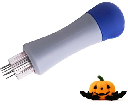 Outil de piquage à aiguilles – 7 aiguilles multifonctions pour feutrage | Outil d'aiguille durable pour coudre des aiguilles et enfile-aiguille à broder Outils de piquage