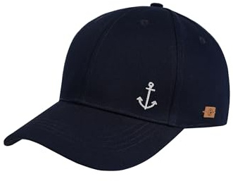 SCHIETWETTER Unisex Erw. Baseballcap Anker, Schirmmütze, Sonnenschutz, 100% Baumwolle
