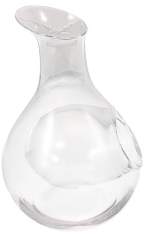 Holibanna Vertedor De Vino Decantador De Vidrio Jarra De Agua De Vidrio Para Fiestas
