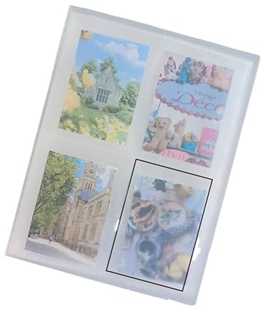 Organizador de tarjetas de gran capacidad para 84/80/160, álbum de fotos de bolsillo de 3 pulgadas, carpeta de almacenamiento de tarjetas, organizador de fotos, álbum