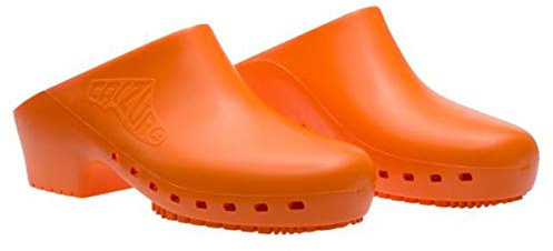 CALZURO Classic Senza Fori, Zoccoli Sanitari Donna Uomo in Gomma, Professionali CE Antistatici Autoclavabili Anatomici, Suola Antiscivolo SR Antibatterica, Pantofole Donna, Scarpe Uomo