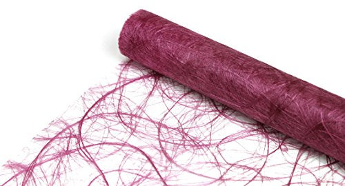 JULANO Sizoweb Original Tischläufer Tischband zur Dekoration (20cm,1m, alpenveilchen)