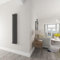 Skybathroom | 1500x290mm Vertical Tall Anthracite Cast Iron Double Column Traditional Upright Central Heating radiator