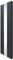 Flat Panel Radiator with Mirror 1800mm x 565mm Modern Designer Double Column Vertical Heater Matt Anthracite Grey Carbon Steel Wall Mounted Kitchen Living Room Cleaning Brush Fixing Kit & Brackets