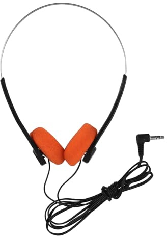 Levemolo Cuffie Leggere e Portatili per Scuola con Archetto Regolabile e Morbidi Padiglioni Comfort Prolungato per Uso in Aula e Biblioteca